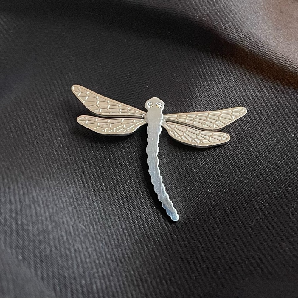 Stainless Steel Dragonfly Pendant